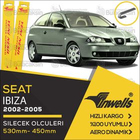 Inwells Seat Ibiza 2002-2005 Muz Silecek Takımı