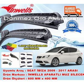 Inwells Seat Ibiza 2009 2017 Ön Muz Silecek Takımı