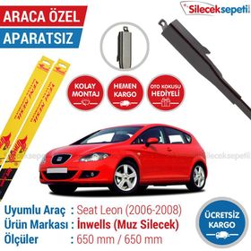 Inwells Seat Leon 2006-2008 Muz Silecek Takımı