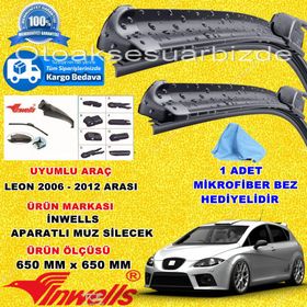 Inwells Seat Leon 2006-2012 Muz Silecek Takımı