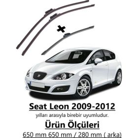 Inwells Seat Leon 2009-2012 Ön Arka Muz Silecek Takımı