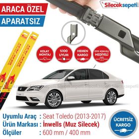 Inwells Seat Toledo 2013-2017 Muz Silecek Takımı