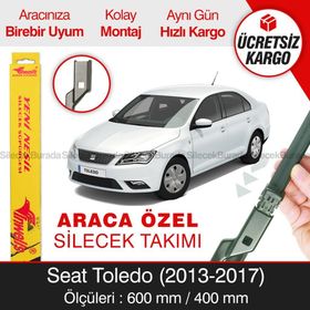 Inwells Seat Toledo 2013-2017 Muz Silecek Takımı