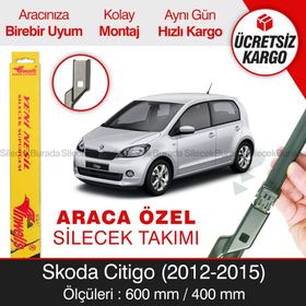 Inwells Skoda Citigo 2012-2015 Muz Silecek Takımı