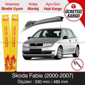 Inwells Skoda Fabia 2000-2007 Muz Silecek Takımı