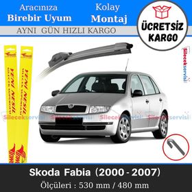 Inwells Skoda Fabia 2000-2007 Muz Silecek Takımı