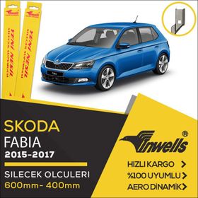 Inwells Skoda Fabia 2015-2017 Muz Silecek Takımı