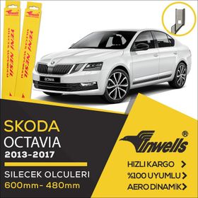 Inwells Skoda Octavia 2013 2017 Muz Silecek Takımı