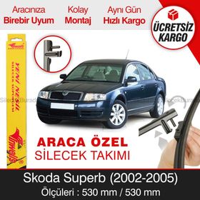 Inwells Skoda Superb 2002-2005 Muz Silecek Takımı