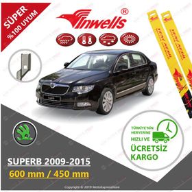 Inwells Skoda Superb 2009-2015 Muz Silecek Takımı