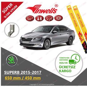 Inwells Skoda Superb 2015 2017 Ön Muz Silecek Takımı