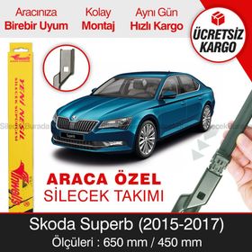 Inwells Skoda Superb 2015 2017 Ön Muz Silecek Takımı
