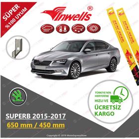 Inwells Skoda Superb 2015 2017 Ön Muz Silecek Takımı
