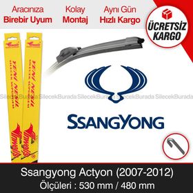 Inwells Ssangyong Actyon 2007-2012 Muz Silecek Takımı