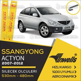 Inwells Ssangyong Actyon 2007-2012 Ön Silecek Takımı