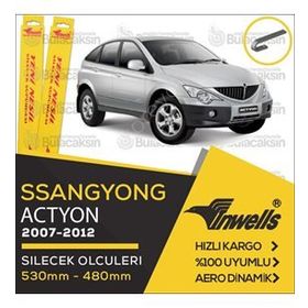 Inwells Ssangyong Actyon 2007-2012 Ön Silecek Takımı