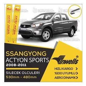 Inwells Ssangyong Actyon Sports 2008-2011 Ön Silecek Takımı