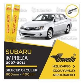 Inwells Subaru Impreza Muz 2007-2011 Silecek Takımı