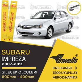 Inwells Subaru Impreza Muz 2007-2011 Silecek Takımı