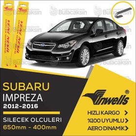Inwells Subaru İmpreza Muz 2012-2016 Silecek Takımı