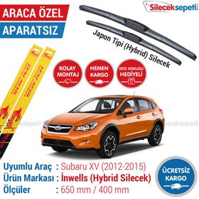 Inwells Subaru XV Hybrid 2012-2015 Silecek Takımı