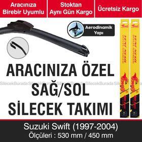 Inwells Suzuki Swift 1997-2004 Muz Silecek Takımı