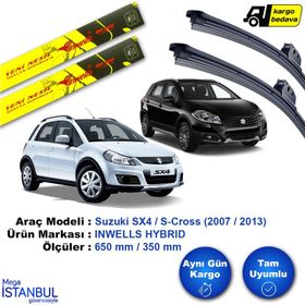 Inwells Suzuki SX4 S-Cross 2007-2013 Muz Silecek Takımı