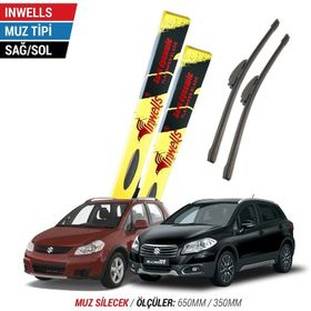 Inwells Suzuki SX4 S-Cross 2007-2013 Muz Silecek Takımı