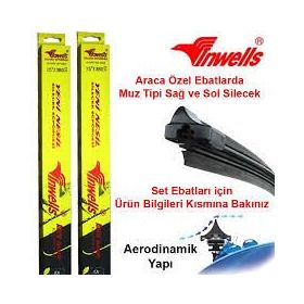 Inwells Tata İndica 2006-2009 Ön Muz Silecek Takımı
