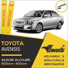 Inwells Toyota Avensis 2004 2008 Ön Muz Silecek Takımı