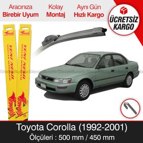 Inwells Toyota Corolla 1992-2001 Muz Silecek Takımı