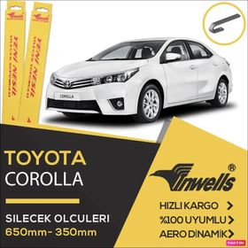 Inwells Toyota Corolla 2007-2017 Muz Silecek Takımı