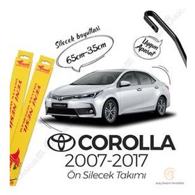 Inwells Toyota Corolla 2007-2017 Muz Silecek Takımı