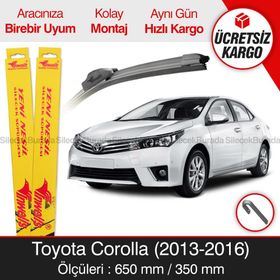 Inwells Toyota Corolla 2013-2016 Muz Silecek Takımı
