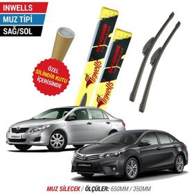 Inwells Toyota Corolla 2013-2018 Silecek Takımı