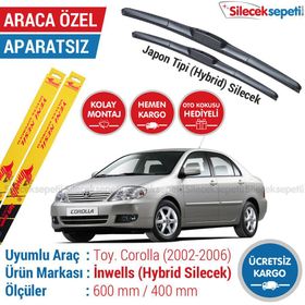 Inwells Toyota Corolla Hybrid 2002-2006 Silecek