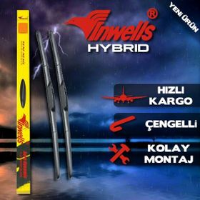Inwells Toyota Corolla Verso 2001-2004 Hybrid Silecek Takımı