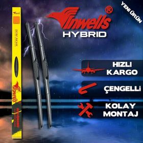 Inwells Toyota Corolla Verso 2001-2004 Hybrid Silecek Takımı