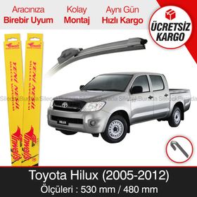 Inwells Toyota Hilux 2005-2012 Muz Silecek Takımı