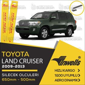 Inwells Toyota Land Cruiser 2009-2013 Ön Silecek Takımı