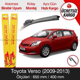 Inwells Toyota Verso 2009 2013 Ön Muz Silecek Takımı