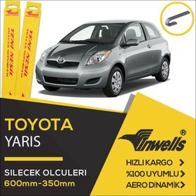 İnwells Toyota Yaris 2006-2010 Arası Ön Silecek Takımı