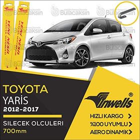 İnwells Toyota Yaris 2011-2014 Arası Ön Silecek Takımı