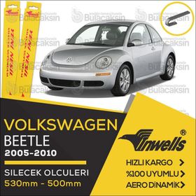 Inwells Volkswagen Beetle 2005-2010 Muz Silecek Takımı