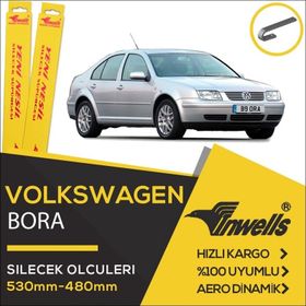 İnwells Volkswagen Bora 1998-2002 Arası Ön Silecek Takımı