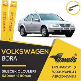 Inwells Volkswagen Bora 1998-2002 Muz Silecek Takımı