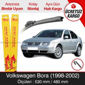 Inwells Volkswagen Bora 1998-2002 Muz Silecek Takımı