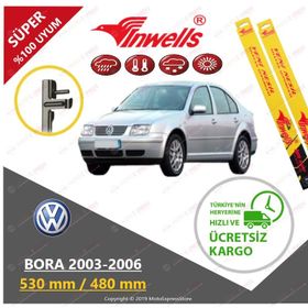 Inwells Volkswagen Bora 2003-2006 Muz Silecek Takımı