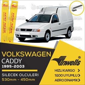 İnwells Volkswagen Caddy 1993-2004 Arası Ön Silecek Takımı