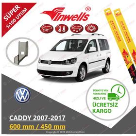 Inwells Volkswagen Caddy 2007-2017 Muz Silecek Takımı